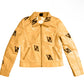 Women’s Leather Logo Jacket