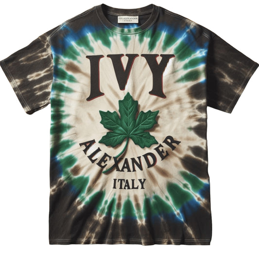 IVA Tie Dye Logo Tee