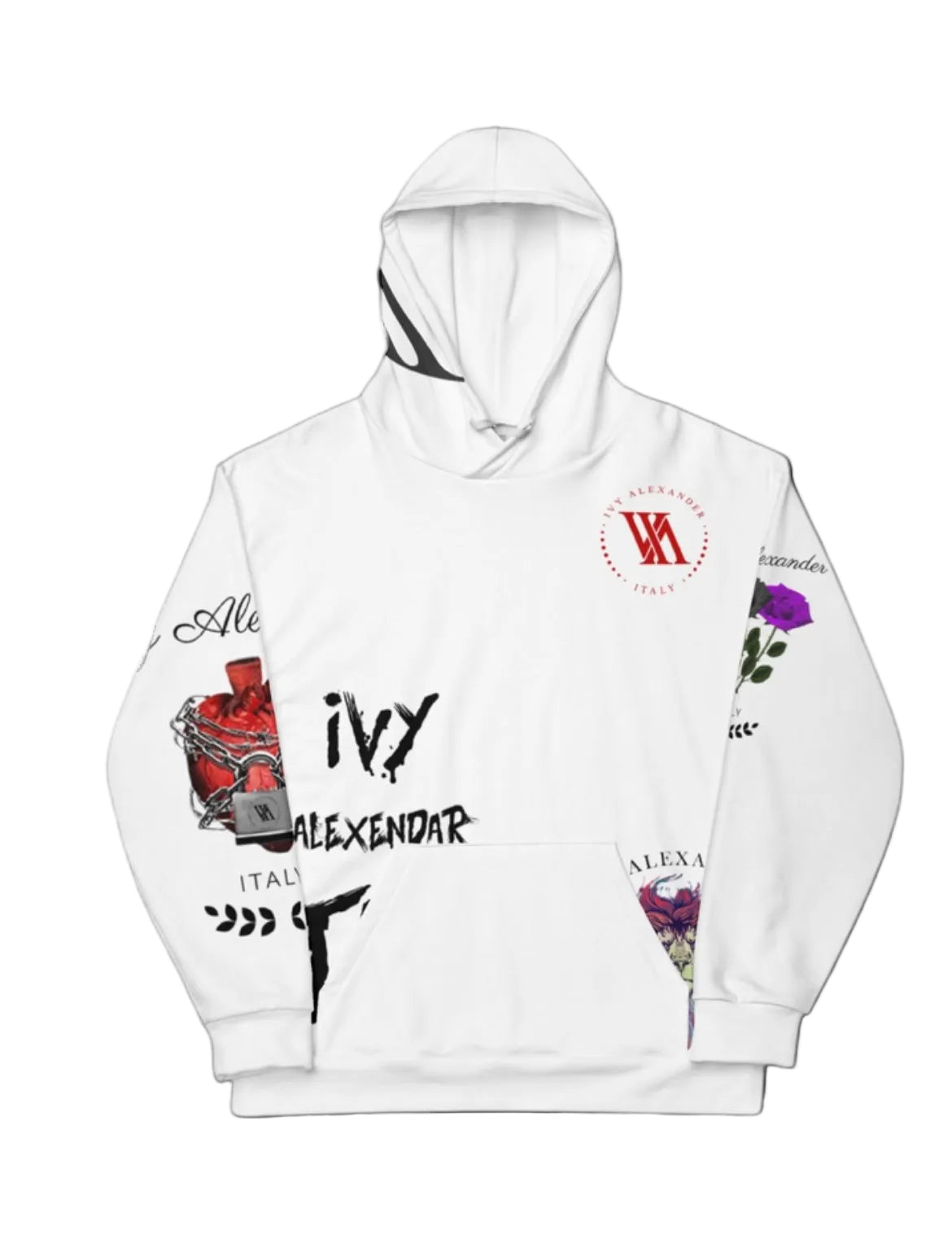 Graffiti Logo Crazy Hoodie