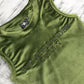 Sleeveless Velour Dress
