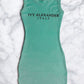 Sleeveless Velour Dress
